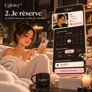 Réservation d’un rendez-vous beauté à domicile sur Uglowy